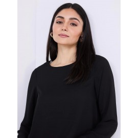 Colour Block Layered Tunic Top