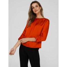 Box Pleat Blouse