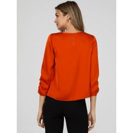 Box Pleat Blouse